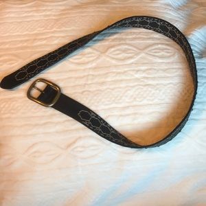 Genuine leather belt